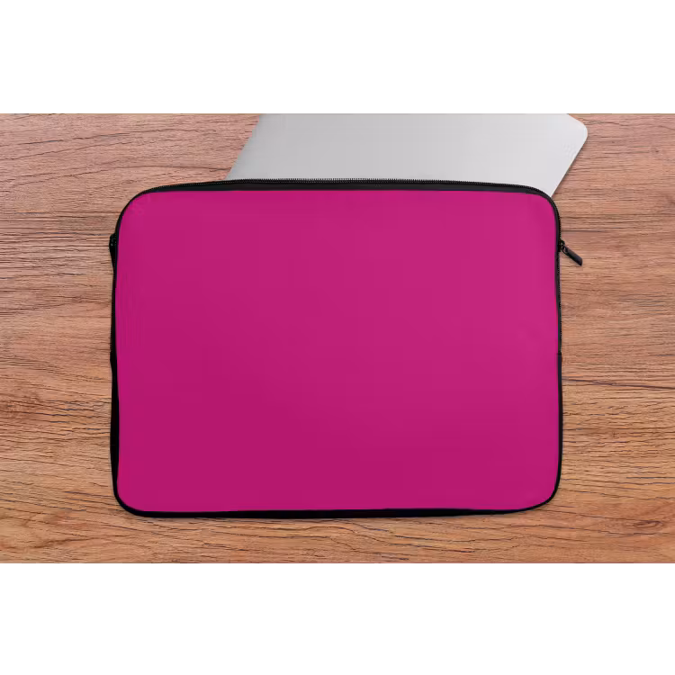Velvet - Magenta - Roze laptophoes neopreen klein 279 -tafel