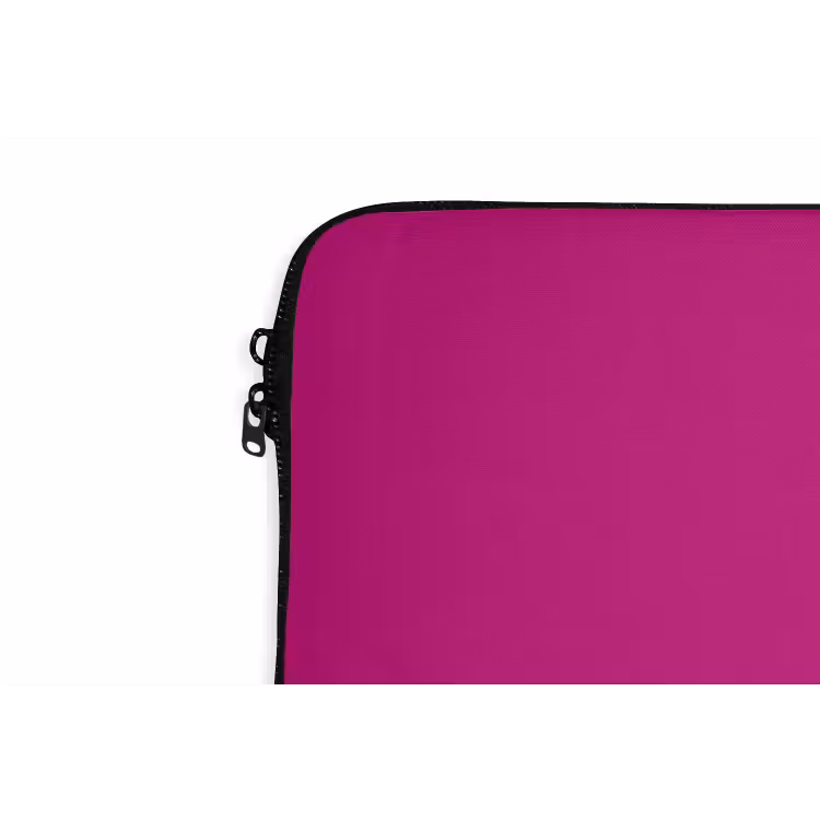 Velvet - Magenta - Roze laptophoes neopreen klein 279 -detail