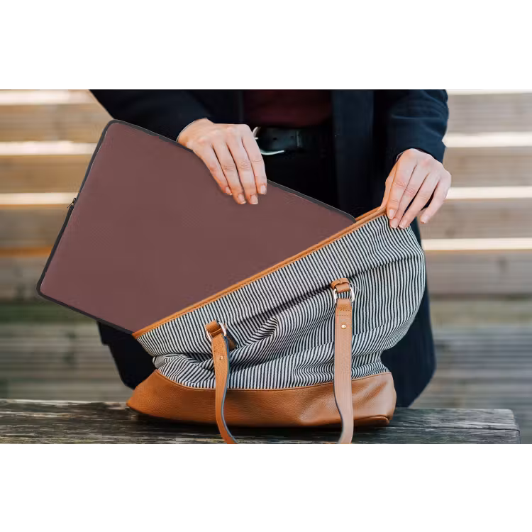 Velvet - Merlot - Rood laptophoes neopreen klein 279 -tas