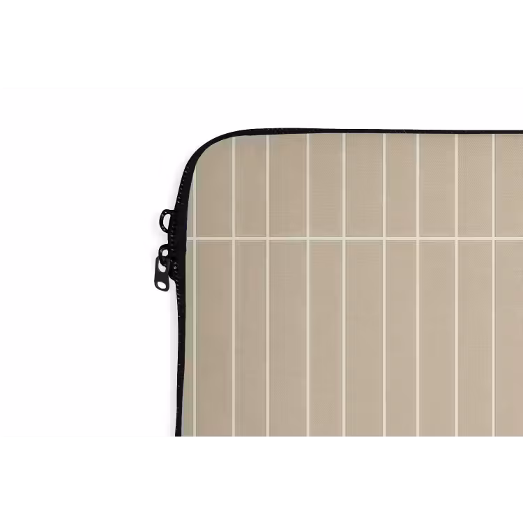 Verticaal - Wandtegel - Crème - Beige laptophoes neopreen klein 279 -detail