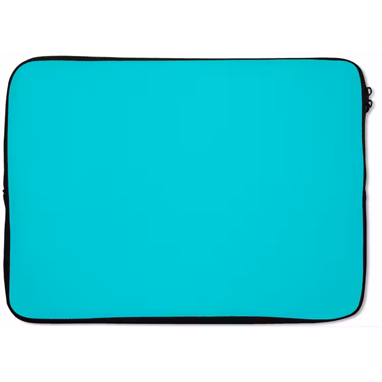 Vivid - Aquamarine - Turkoois laptophoes neopreen klein 279 -zkaufland3dotto
