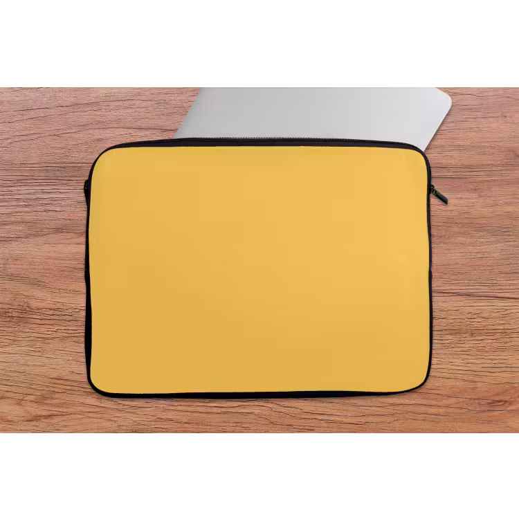 Warm - Sand - Terracotta laptophoes neopreen klein 279 -tafel