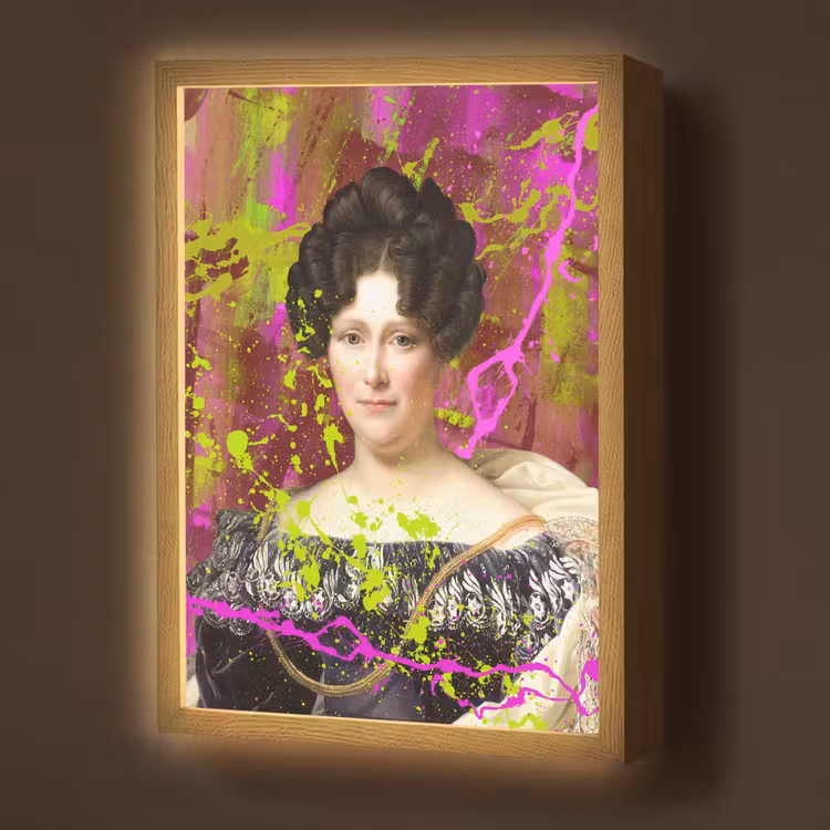 Johanna Henriette Engelen - Dubois Drahonet - Neon Light Box met batterij (Wandlamp) middel -z3d_website