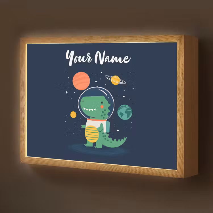 Dino - Ruimtepak - Planeten Light Box met batterij (Wandlamp kind) middel -z3d_website