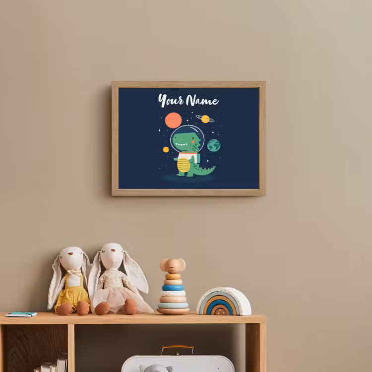 Dino - Ruimtepak - Planeten Light Box met batterij (Wandlamp kind) middel -sfeer2_kind