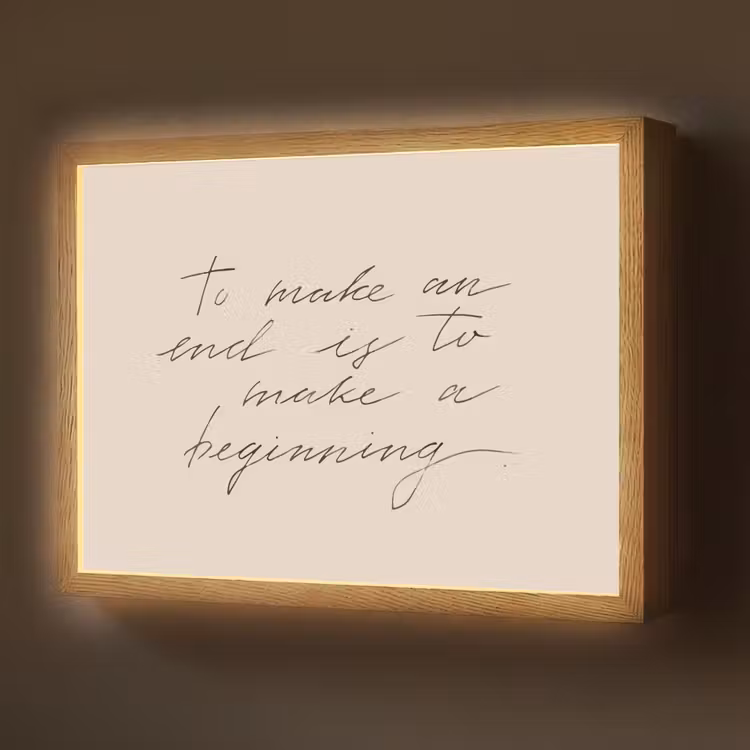 Quote - Pastel - Spreuk - Tekst Light Box met batterij (Wandlamp) middel -z3d_website