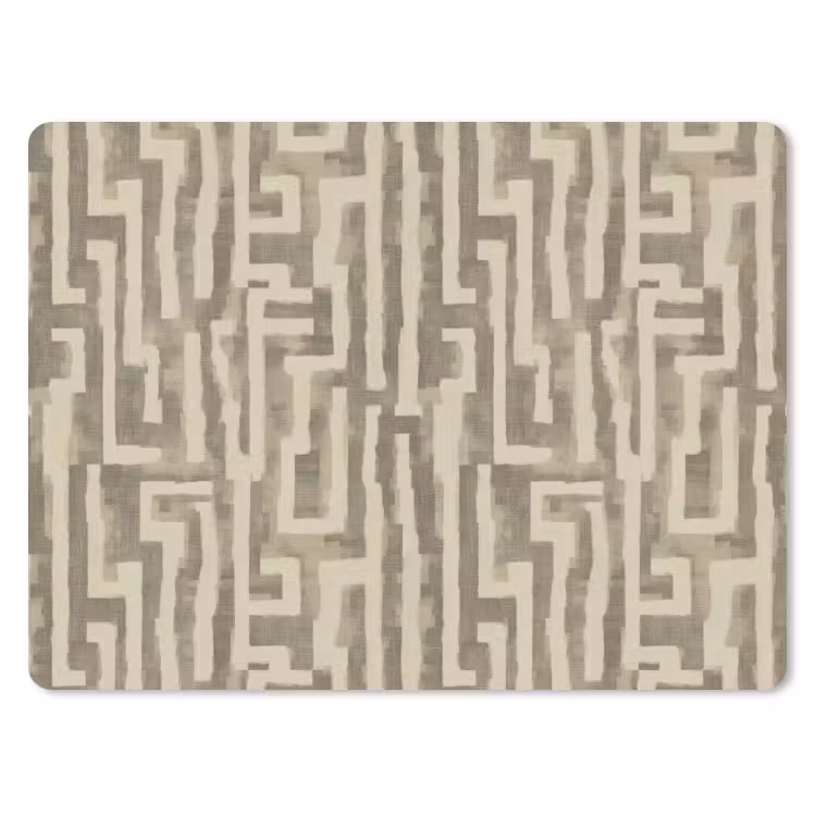 Abstract - Geometrisch - Groen muismat rubber klein 262 -3d