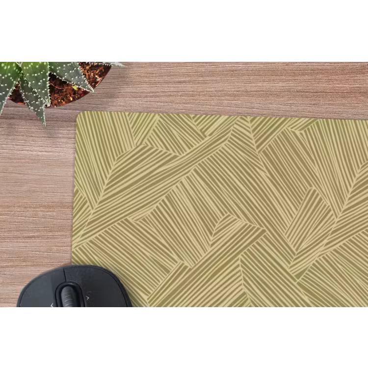 Abstract - Modern - Groen muismat rubber klein 262 -closeup