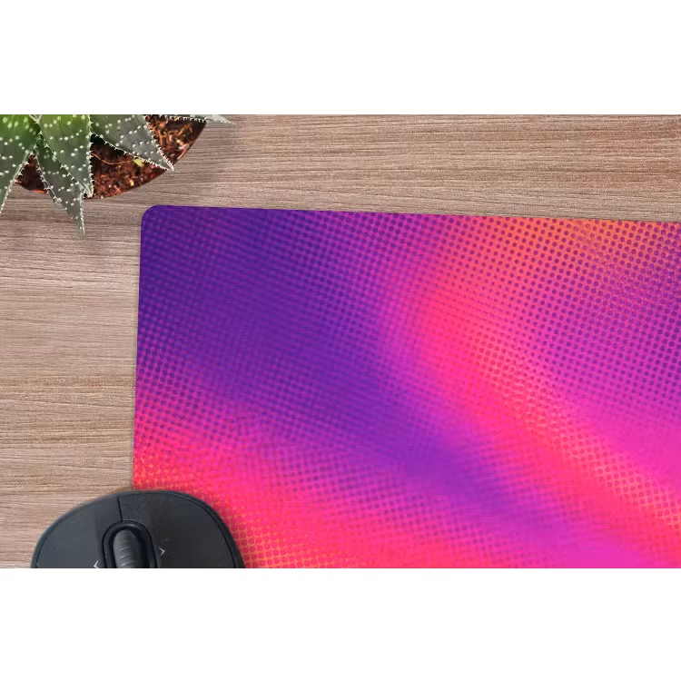 Abstract - Patroon - Kleurverloop muismat rubber klein -closeup