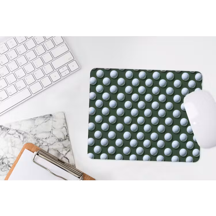 Ballen - Golf - Groen muismat rubber klein 262 -witbureau