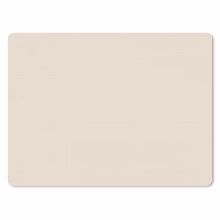 Licht - Beige - Kleuren - Kleur - Effen muismat rubber klein 262 -3d