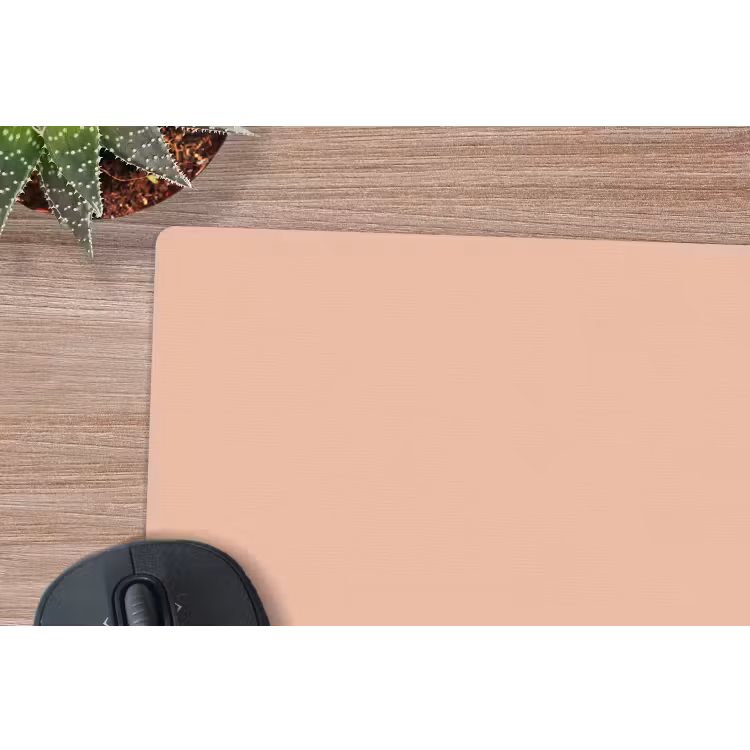 Blush - Terracotta - Nude muismat rubber klein 262 -closeup