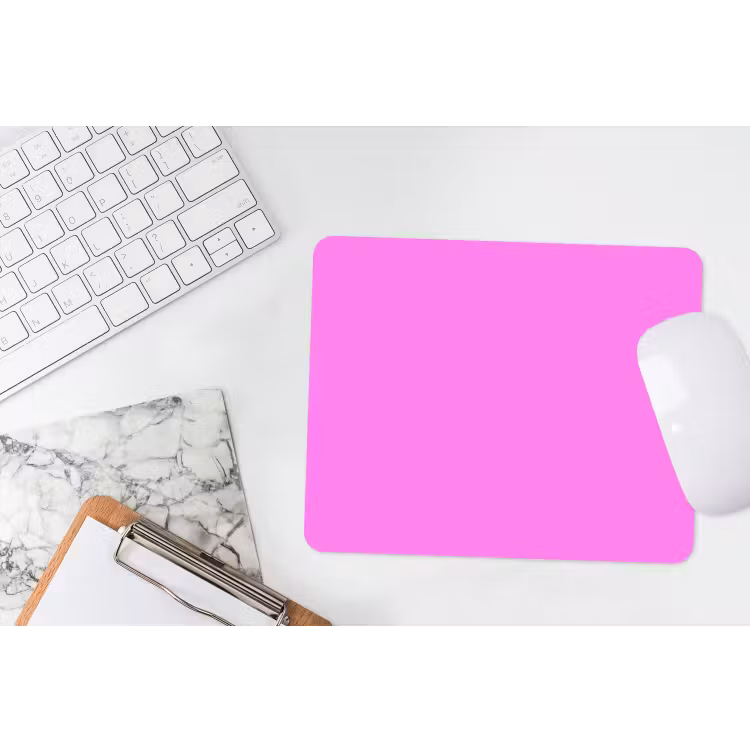 Bright - Orchid - Roze muismat rubber klein 262 -witbureau