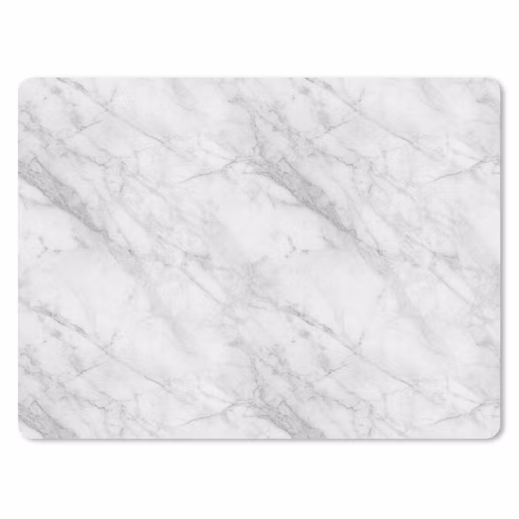 Klassiek - Marmer - Grijs muismat rubber klein 262 -3d