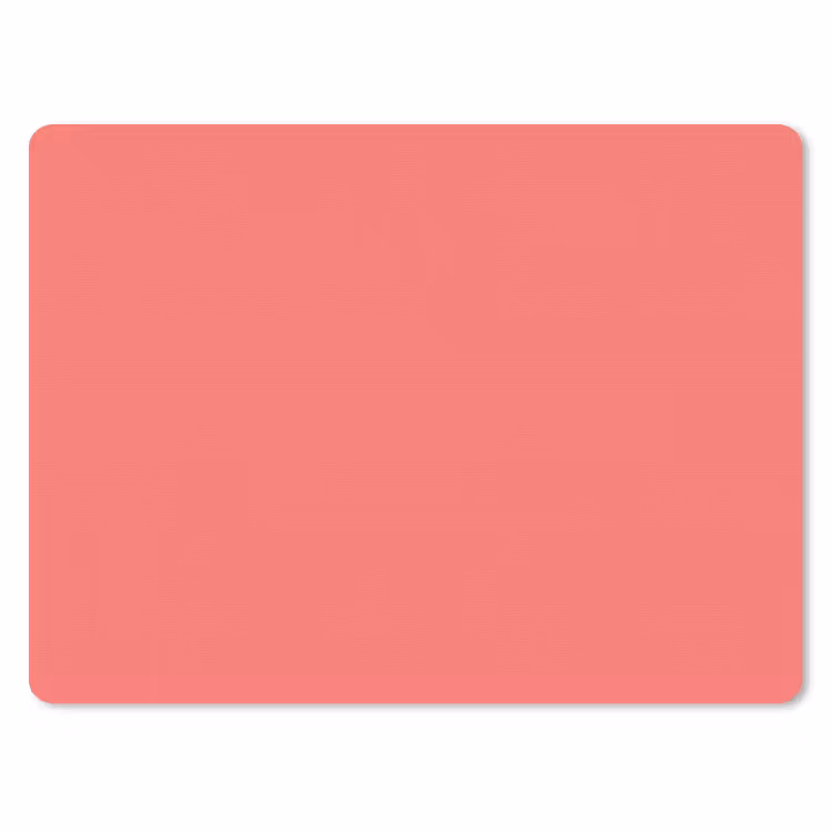 Coral - Punch - Koraal muismat rubber klein 262 -3d