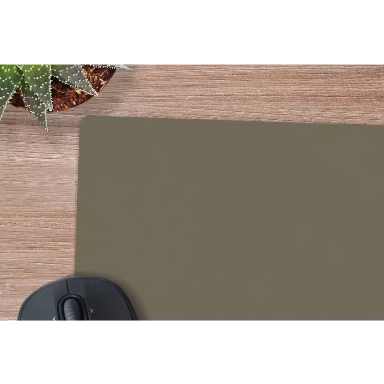 Deep - Khaki - Groen muismat rubber klein 262 -closeup