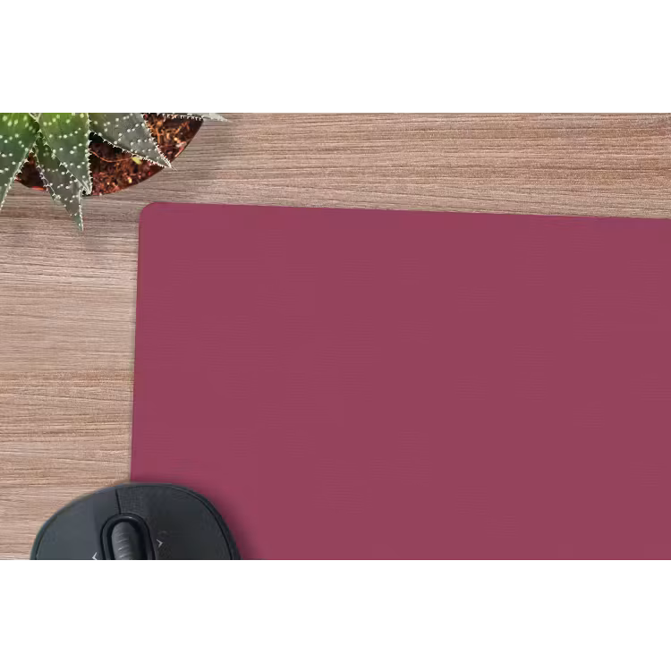 Deep - Rasberry - Rood muismat rubber klein 262 -closeup