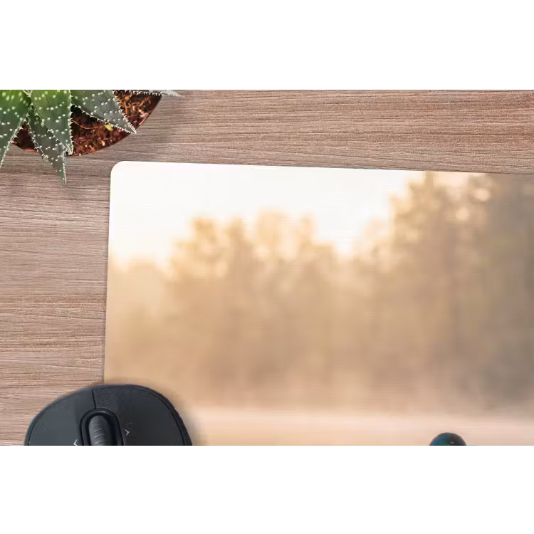 Eenden - Water - Mist - Natuur muismat rubber klein -closeup