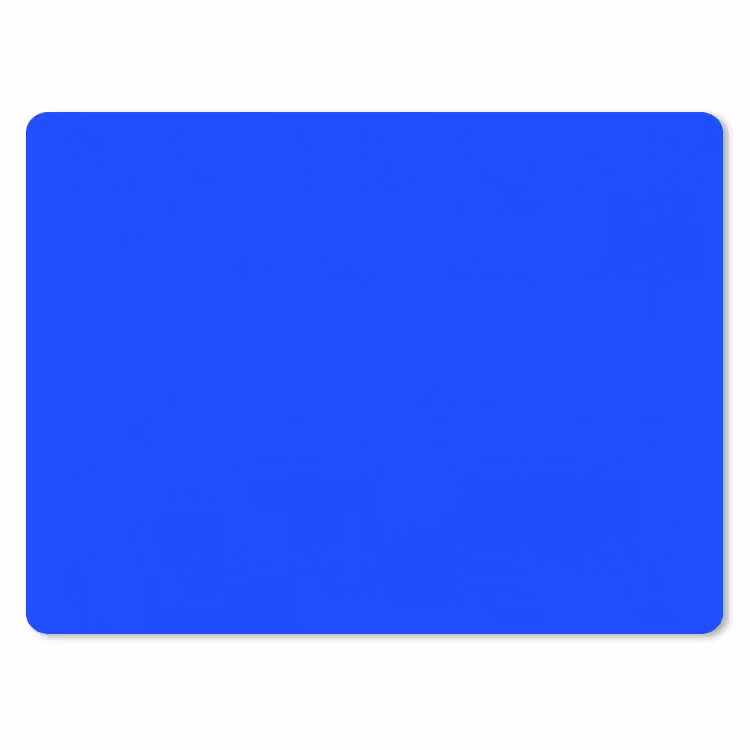 Electric - Blue - Blauw muismat rubber klein 262 -3d