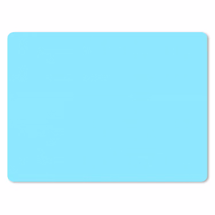 Electric - Cyan - Blauw muismat rubber klein 262 -3d