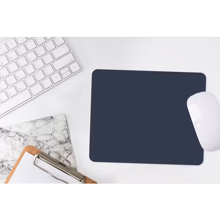 Geldersblauw - Blauw - Klassiek muismat rubber klein 262 -witbureau