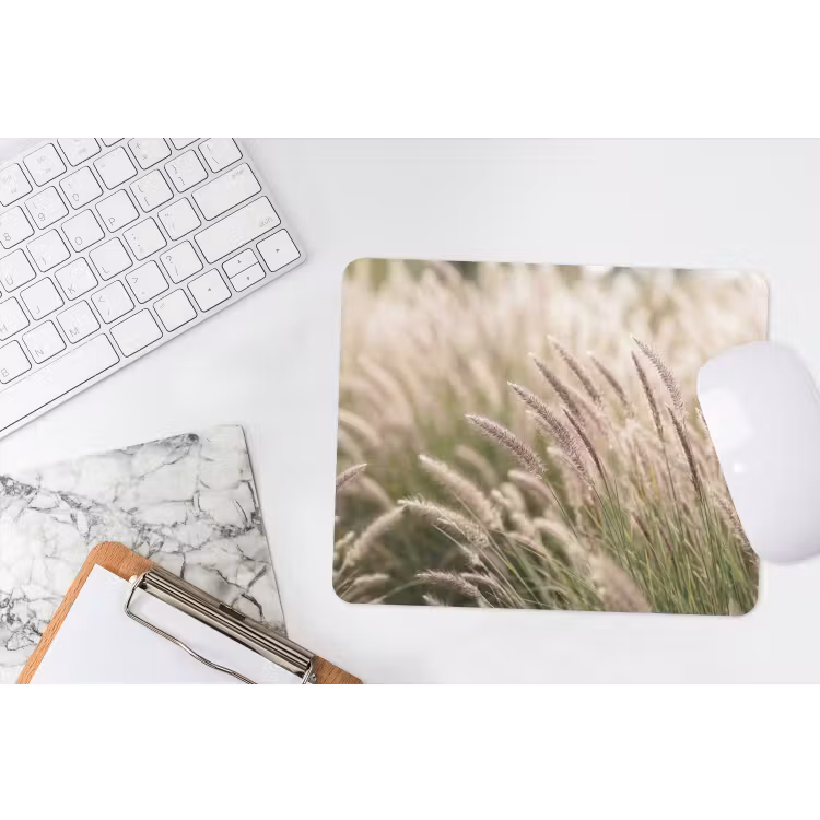 Gras - Close up - Groen muismat rubber klein -witbureau