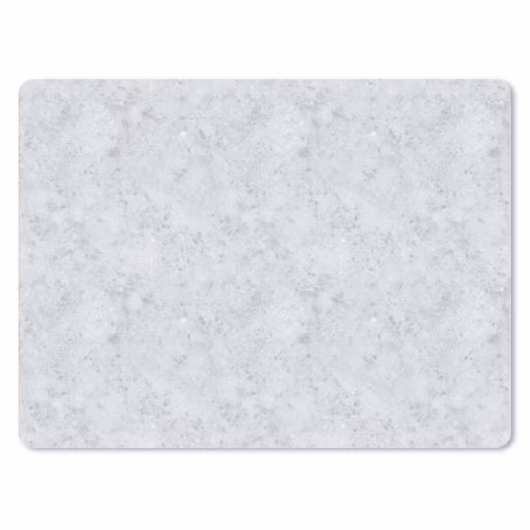 Grijs - Terrazzo-effect - Beton muismat rubber klein 262 -3d