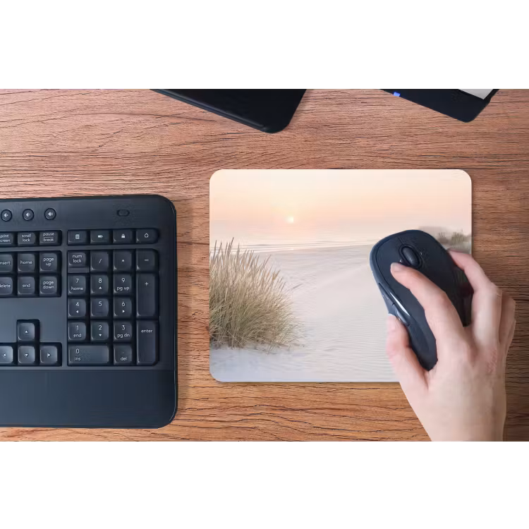 Horizon - Duinlandschap - Zand muismat rubber klein -toetsenbord