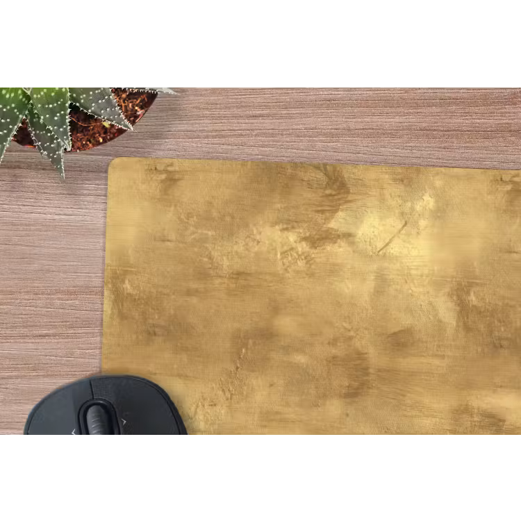 Industrieel - Textuur - Goud muismat rubber klein 262 -closeup