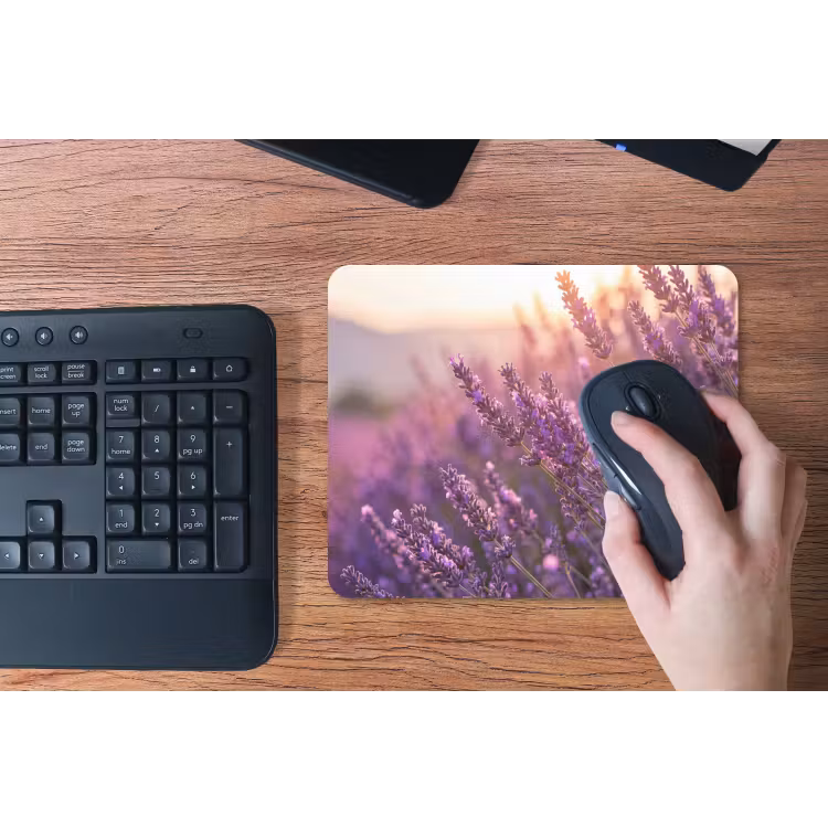 Lavendel - Paars - Zonlicht muismat rubber klein -toetsenbord