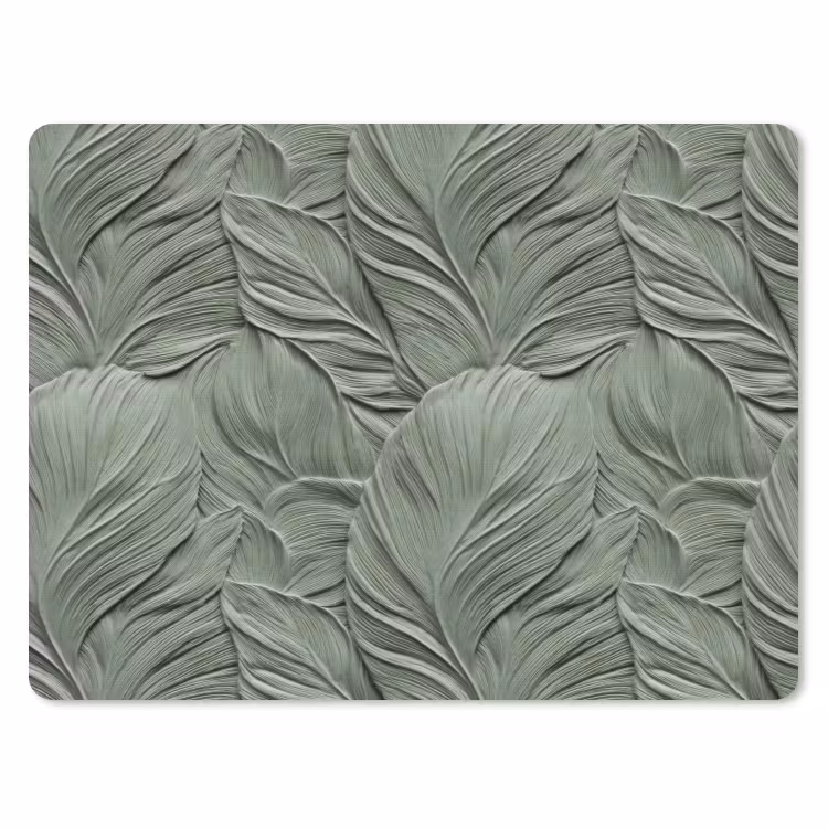 Bladeren - Textuur - Groen muismat rubber klein 262 -3d