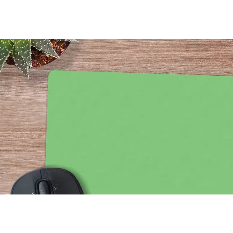 Meadow - Green - Groen muismat rubber klein 262 -closeup