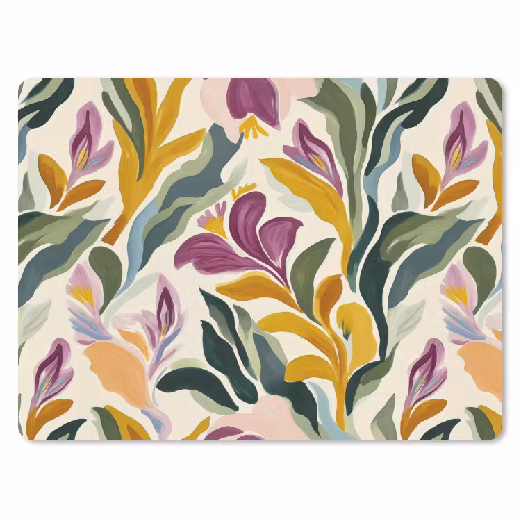 Modern - Abstract - Kleurrijk muismat rubber klein 262 -3d