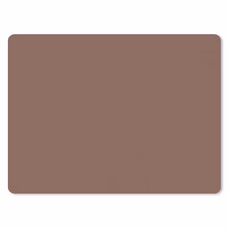 Muted - Chestnut - Bruin muismat rubber klein 262 -3d
