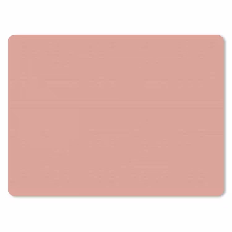 Muted - Salmon - Koraal muismat rubber klein 262 -3d