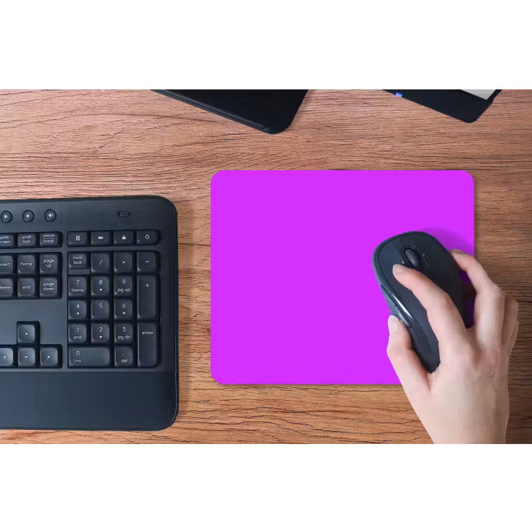 Neon - Orchid - Paars muismat rubber klein 262 -toetsenbord