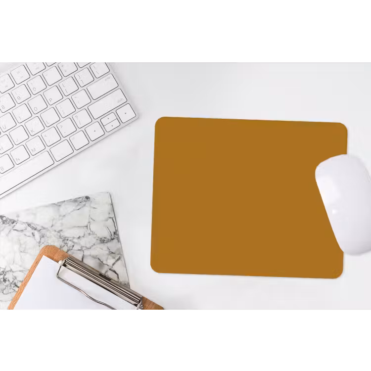 Ocre - Gold - Geel muismat rubber klein 262 -witbureau