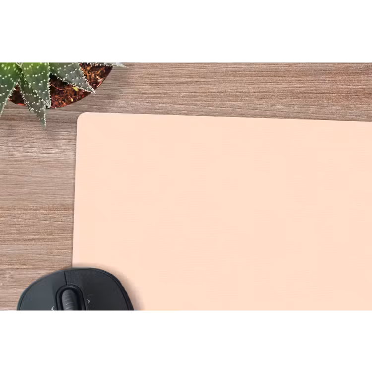 Pale - Peach - Nude muismat rubber klein 262 -closeup