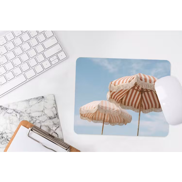 Parasol - Lucht - Rood muismat rubber klein -witbureau
