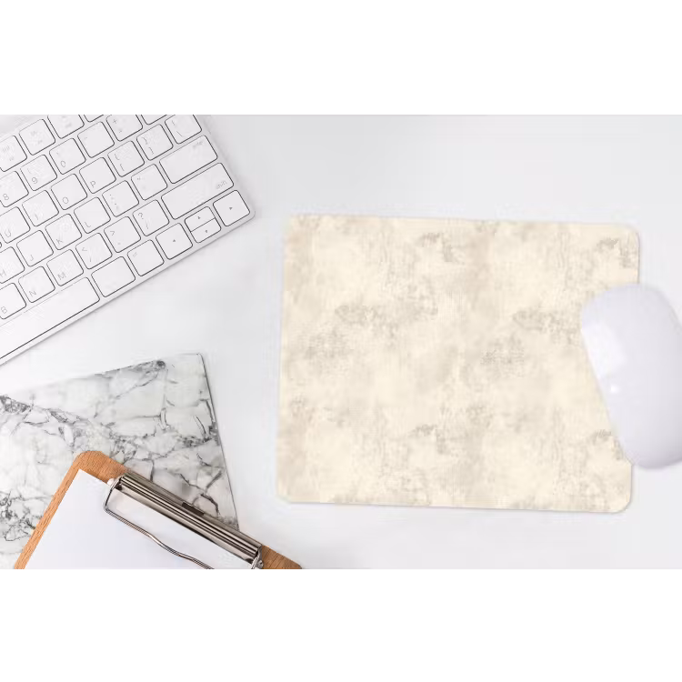Patroon - Organisch - Beige muismat rubber klein 262 -witbureau