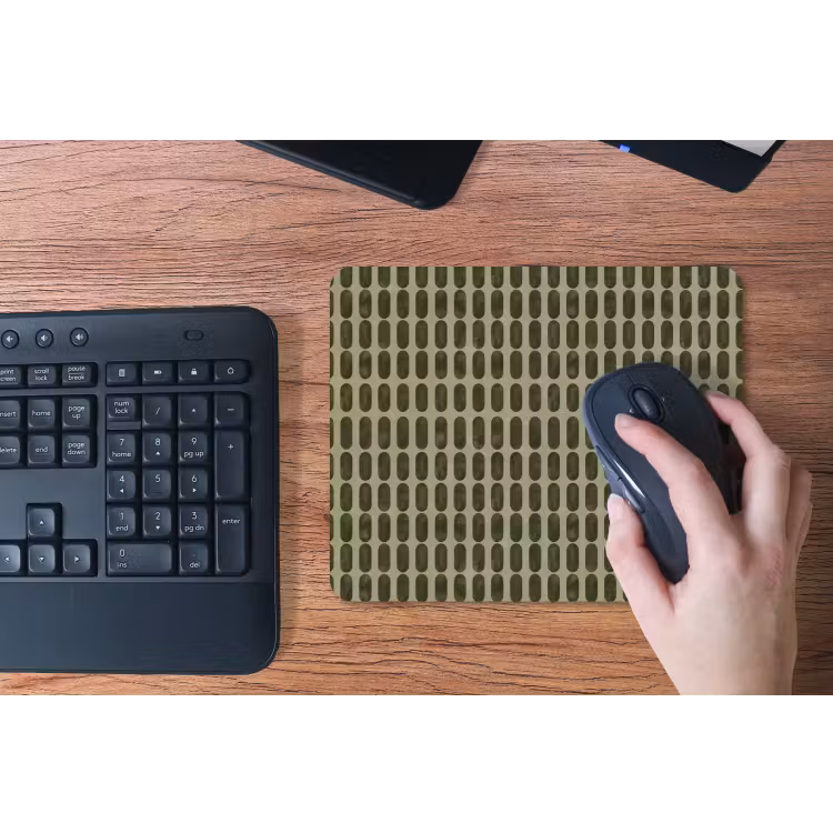 Ritmisch - Effect - Groen muismat rubber klein 262 -toetsenbord