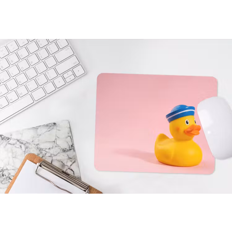 Matroos - Eend - Roze muismat rubber klein -witbureau