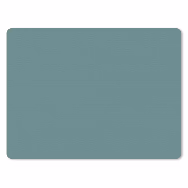 Serene - Teal - Blauw muismat rubber klein 262 -3d