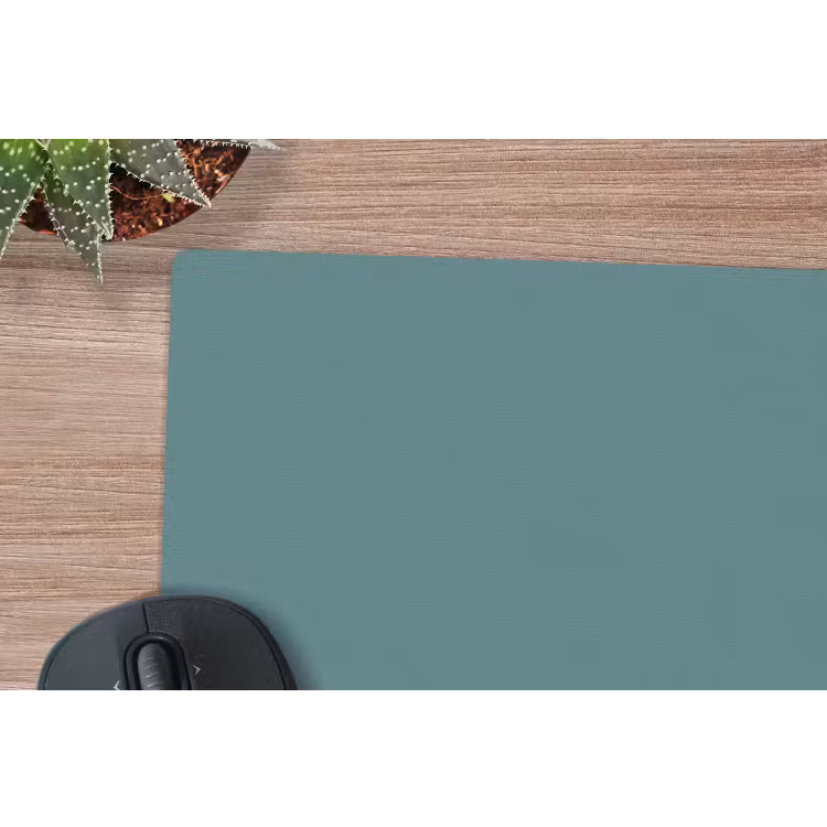 Serene - Teal - Blauw muismat rubber klein 262 -closeup