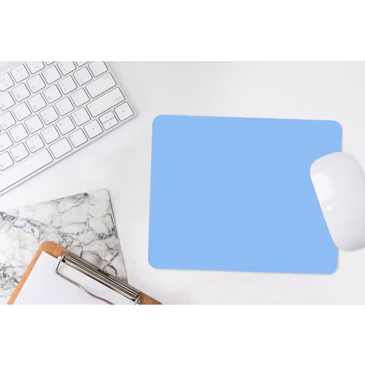 Sky - Glow - Blauw muismat rubber klein 262 -witbureau