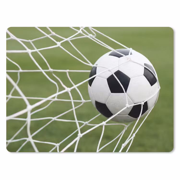 Voetbal - Goal - Net - Sport muismat rubber klein -3d