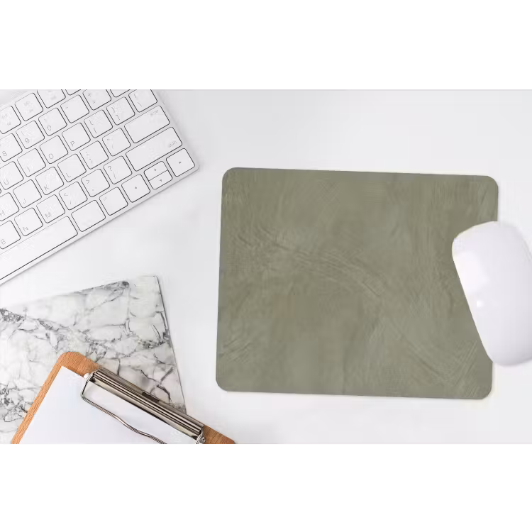 Textuur - Betonlook - Achtergrond - Modern - Groen muismat rubber klein -witbureau