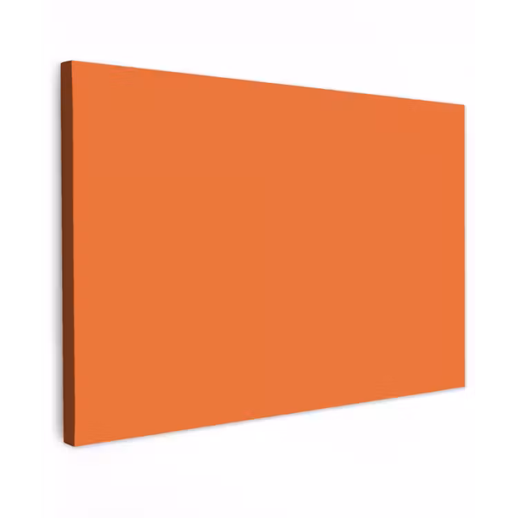 Burnt - Sienna - Oranje Tuinposter op houten frame 2 cm dik klein 845 -3d