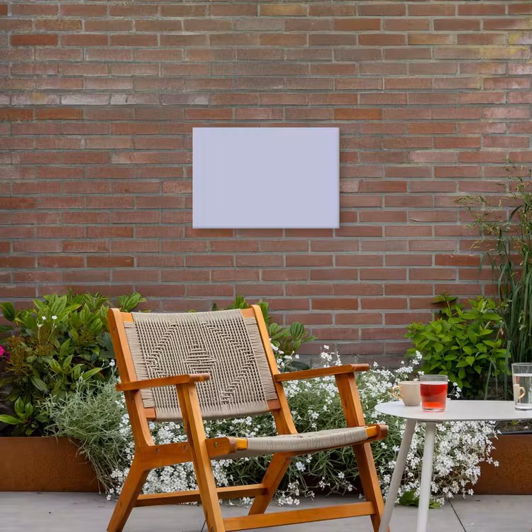 Chalky - Lavender - Paars Tuinposter op houten frame 2 cm dik klein 845 -sfeer3