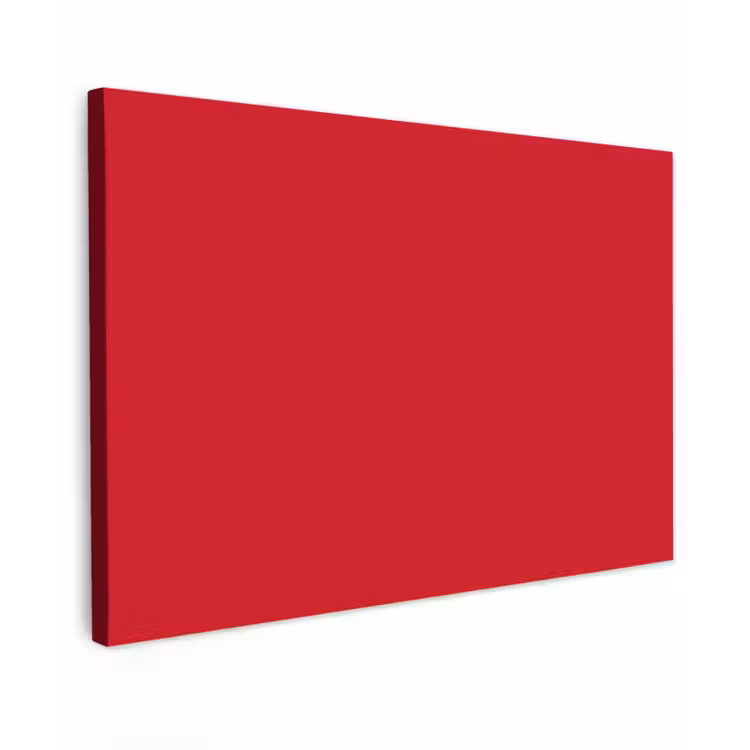 Crimson - Velvet - Rood Tuinposter op houten frame 2 cm dik klein 845 -3d